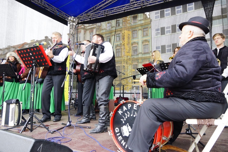 Wrocławska Wigilia na pl. Solnym.