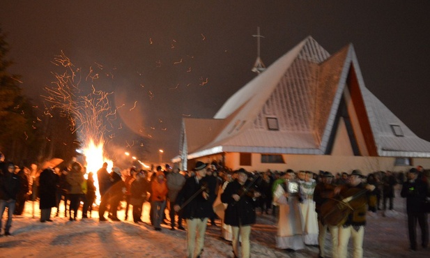 Pasterka pod gołym niebem 