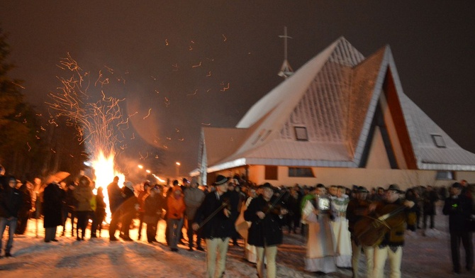 Pasterka pod gołym niebem 