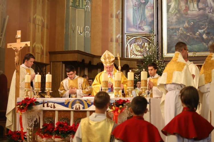 Pasterka w katedrze św. Mikołaja w Bielsku-Białej