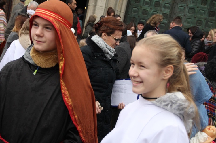 Rozesłanie kolędników misyjnych w Mościcach