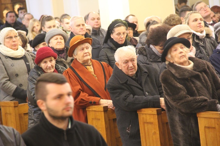 Rozesłanie kolędników misyjnych w Mościcach