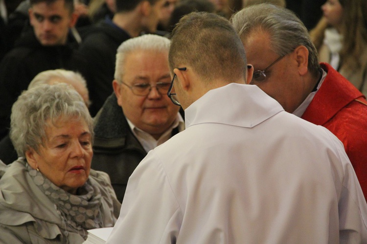 Rozesłanie kolędników misyjnych w Mościcach