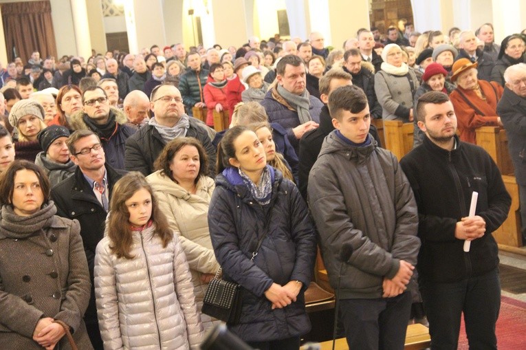 Rozesłanie kolędników misyjnych w Mościcach