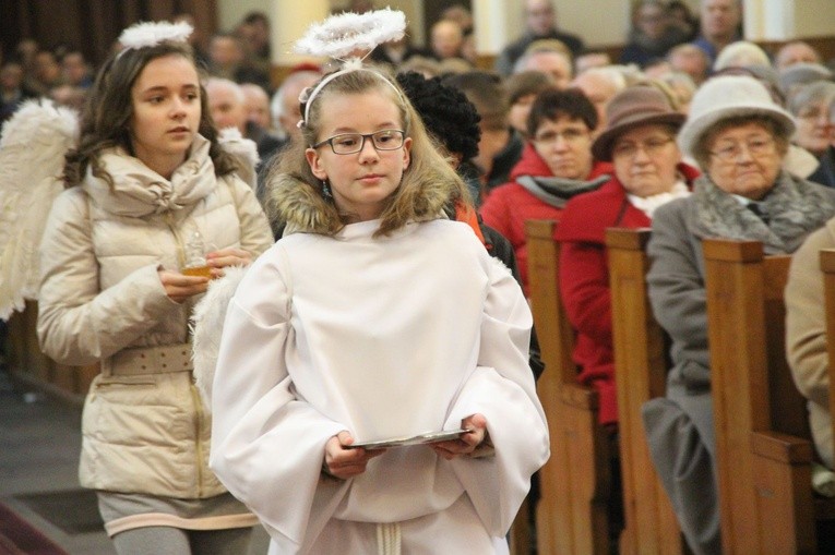 Rozesłanie kolędników misyjnych w Mościcach