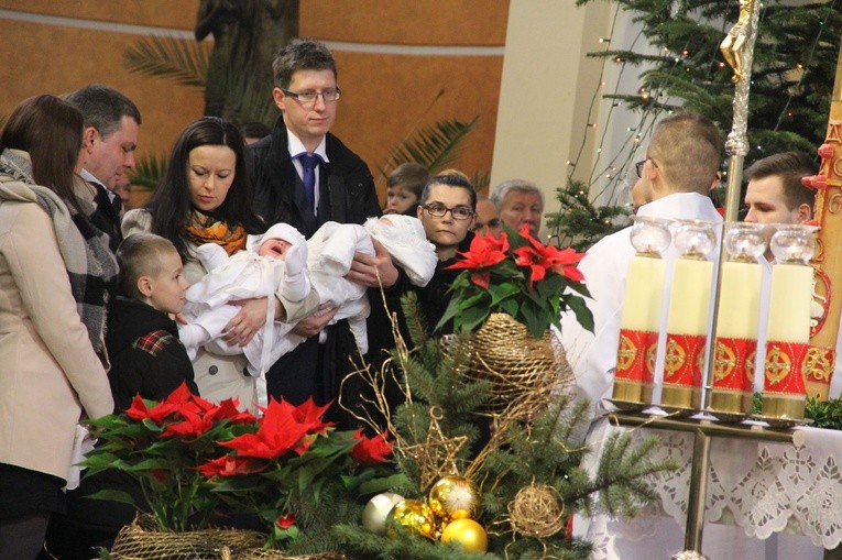 Rozesłanie kolędników misyjnych w Mościcach