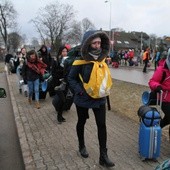 Przyjazd pielgrzymów z diecezji tarnowskiej do Rygi