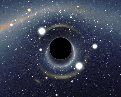 Swobodna czarna dziura w Drodze Mlecznej