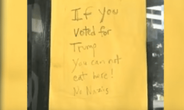 Głosowałeś na Trumpa, nie zjesz