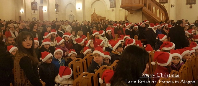 Bożonarodzeniowa Msza w Aleppo