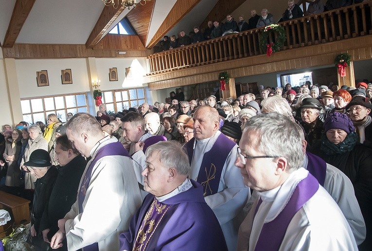 Pożegnanie ks. Jana Szałacha