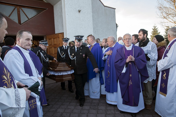 Pożegnanie ks. Jana Szałacha