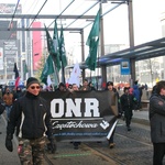 Antyislamska demonstracja ONR w Katowicach