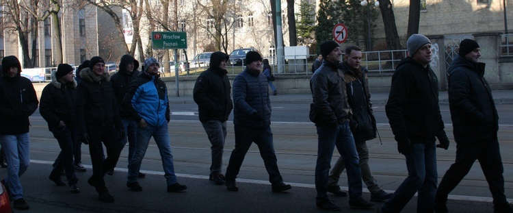 Antyislamska demonstracja ONR w Katowicach