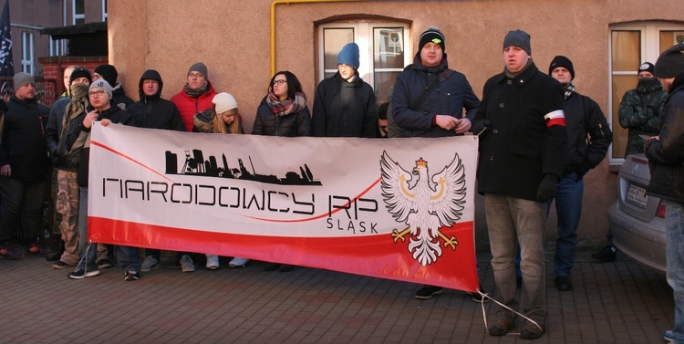 Antyislamska demonstracja ONR w Katowicach