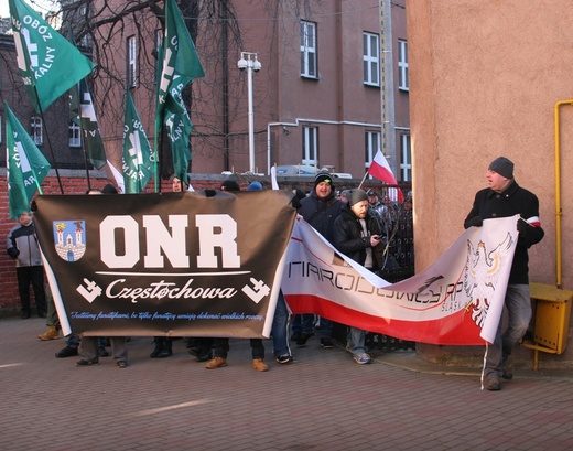 Antyislamska demonstracja ONR w Katowicach