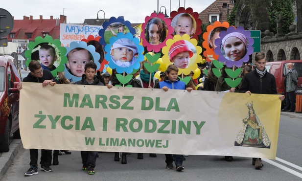 Marsz dla Życia i Rodziny w Limanowej