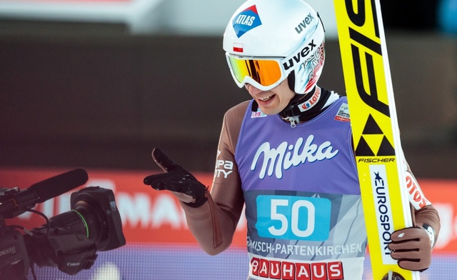 Kamil Stoch liderem w Turnieju Czterech Skoczni