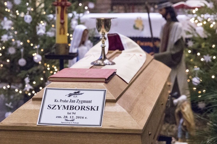 29 grudnia w wieku 94 lat zmarł ks. Jan Zygmunt Szymborski