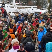 Ukraińcy śpiewali kolędy na Krupówkach 