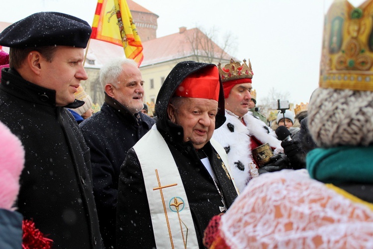 Orszak Trzech Króli - Kraków 2017 człon czerwony