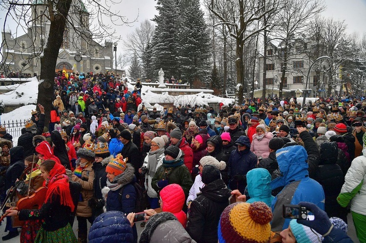 Orszak Trzech Króli na Krupówkach 