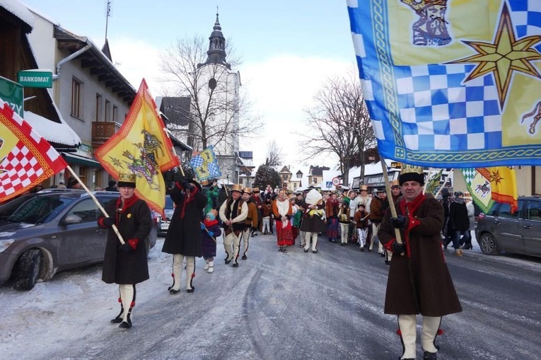 Orszak Trzech Króli w Poroninie 