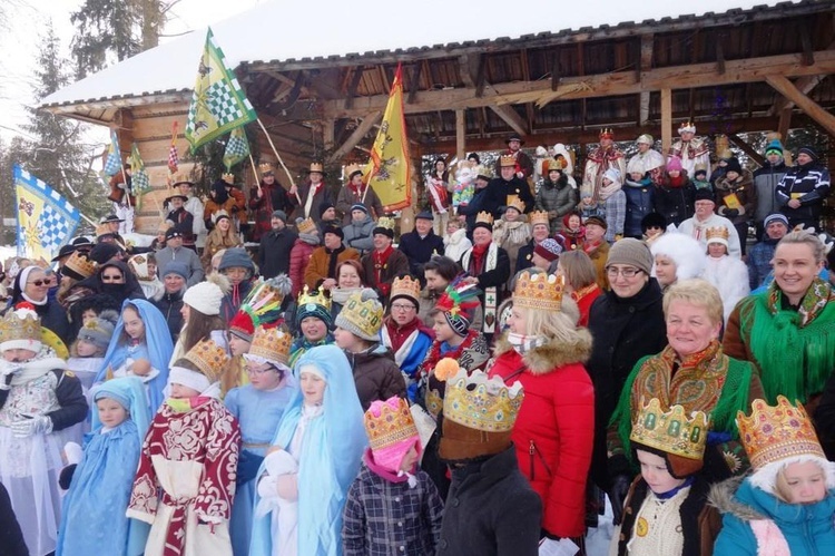 Orszak Trzech Króli w Poroninie 