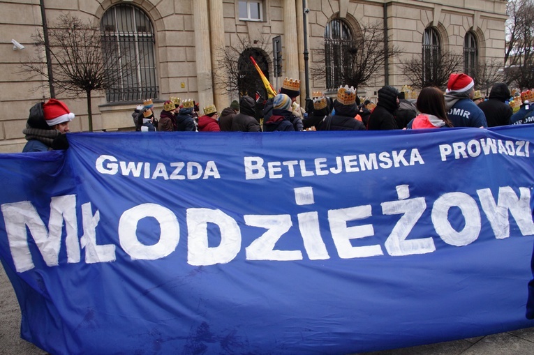 Orszak Trzech Króli - Kraków 2017, człony niebieski i zielony