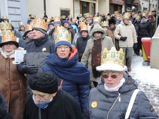 6. Orszak Trzech Króli w Bielsku-Białej - na trasie AD 2017