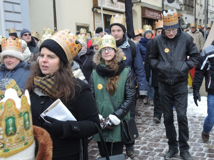 6. Orszak Trzech Króli w Bielsku-Białej - na trasie AD 2017