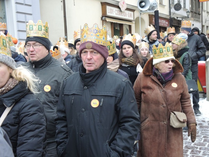 6. Orszak Trzech Króli w Bielsku-Białej - na trasie AD 2017