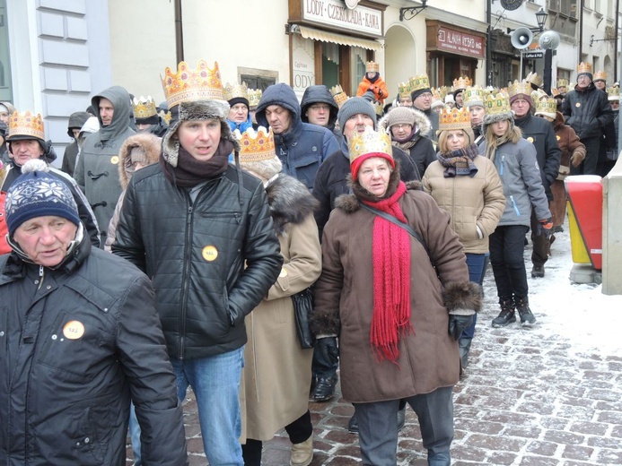 6. Orszak Trzech Króli w Bielsku-Białej - na trasie AD 2017