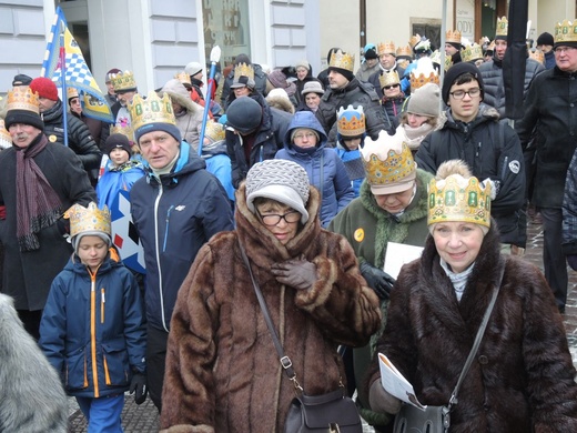 6. Orszak Trzech Króli w Bielsku-Białej - na trasie AD 2017