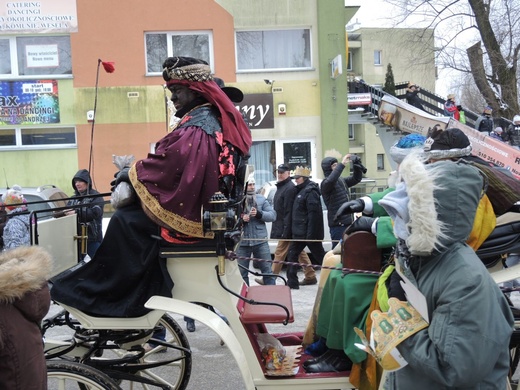 6. Orszak Trzech Króli w Bielsku-Białej - na trasie AD 2017