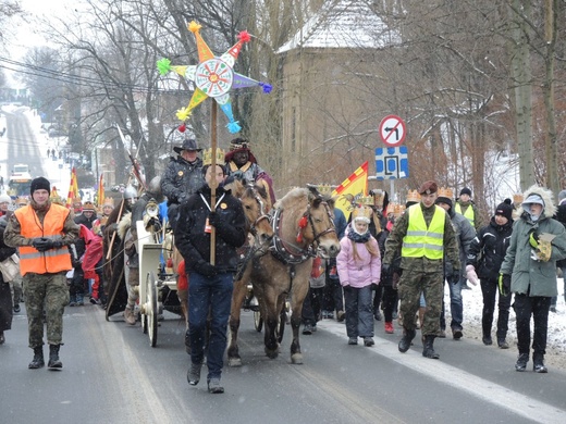 6. Orszak Trzech Króli w Bielsku-Białej - na trasie AD 2017