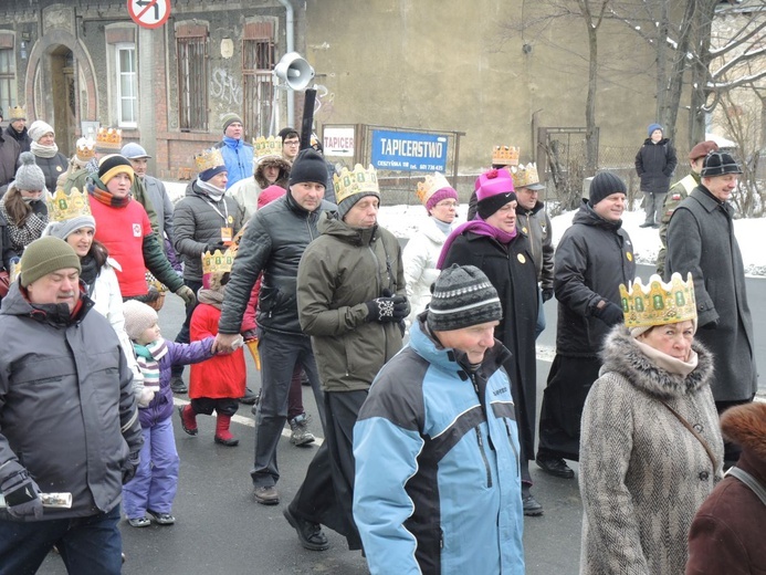 6. Orszak Trzech Króli w Bielsku-Białej - na trasie AD 2017