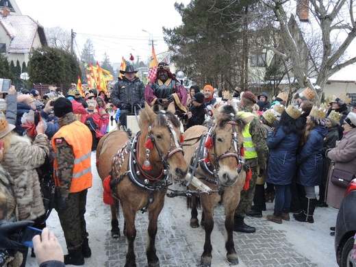 6. Orszak Trzech Króli w Bielsku-Białej - na trasie AD 2017