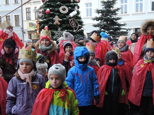 6. Orszak Trzech Króli w Bielsku-Białej - na Rynku AD 2017