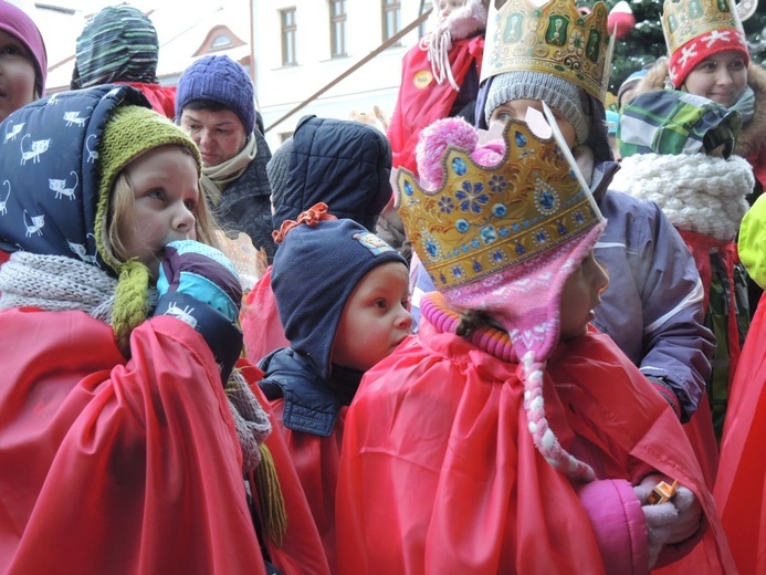 6. Orszak Trzech Króli w Bielsku-Białej - na Rynku AD 2017