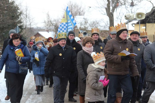 Orszak Trzech Króli w Czańcu - AD 2017