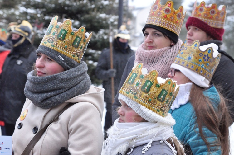 Bobowa - Orszak Trzech Króli 2017