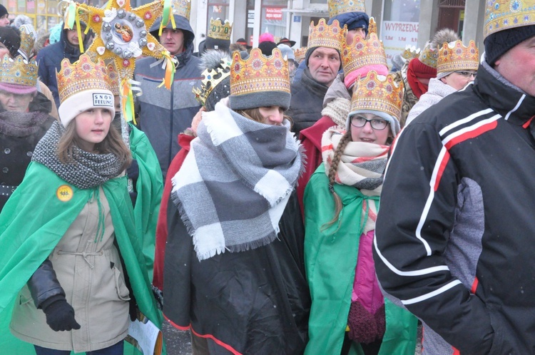 Bobowa - Orszak Trzech Króli 2017