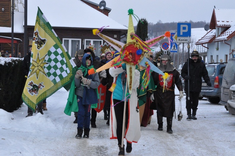 Bobowa - Orszak Trzech Króli 2017