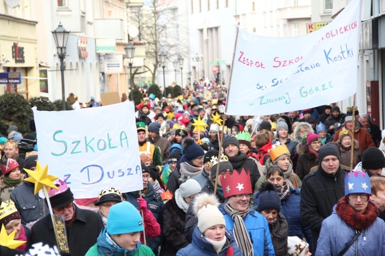 Orszak Trzech Króli w Zielone Górze