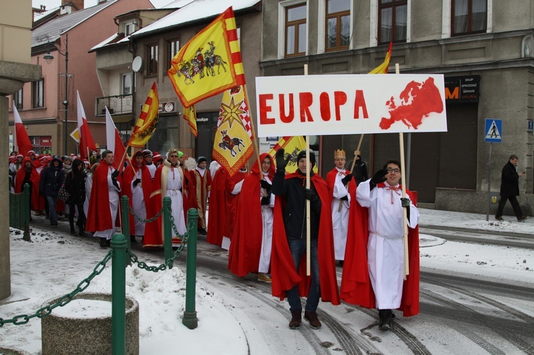 Orszak Trzech Króli 2017 Skawina