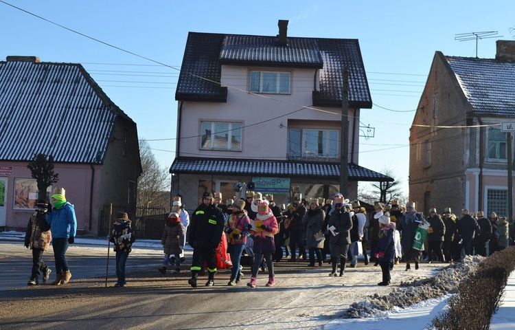 Orszak Trzech Króli w Skępem