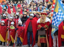 Każdy z królewskich orszaków na poważnie wziął sobie przygotowania do odwiedzin Dzieciątka.