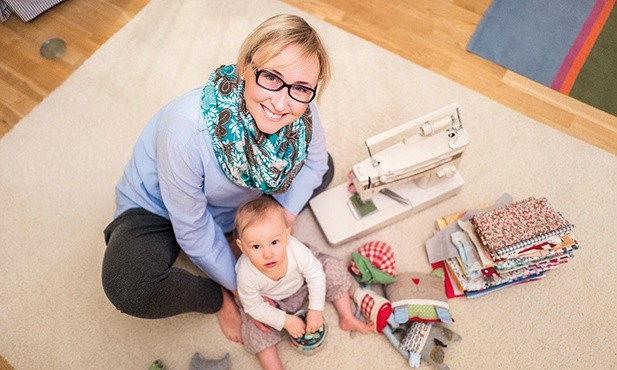 Praca z igłą i nicią daje mi wyciszenie i uspokojenie – mówi Anna Witkowska.