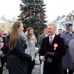 Polonez maturzystów w Łowiczu